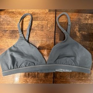 SKIMS cotton jersey triangle bralette color kyanite
